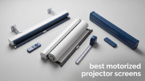 best motorized projector screens