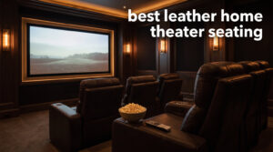 best leather home theater seating