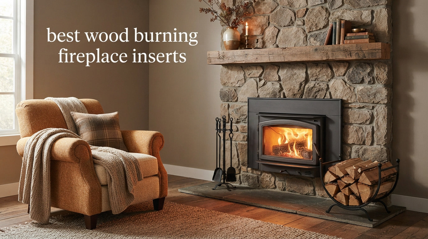 best wood burning fireplace inserts