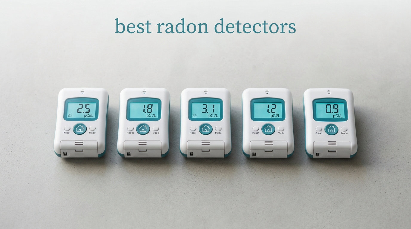 best radon detectors