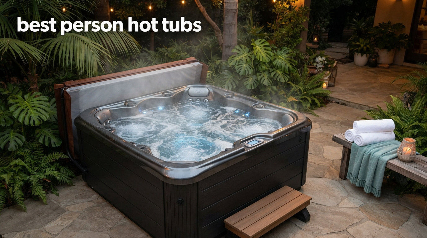 best 2 person hot tubs