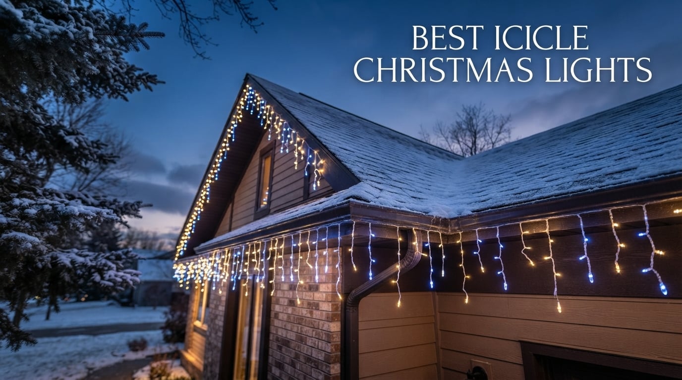 best icicle christmas lights