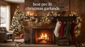 best pre lit christmas garlands