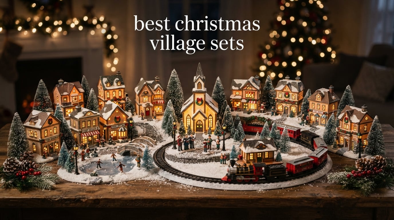 best christmas village sets