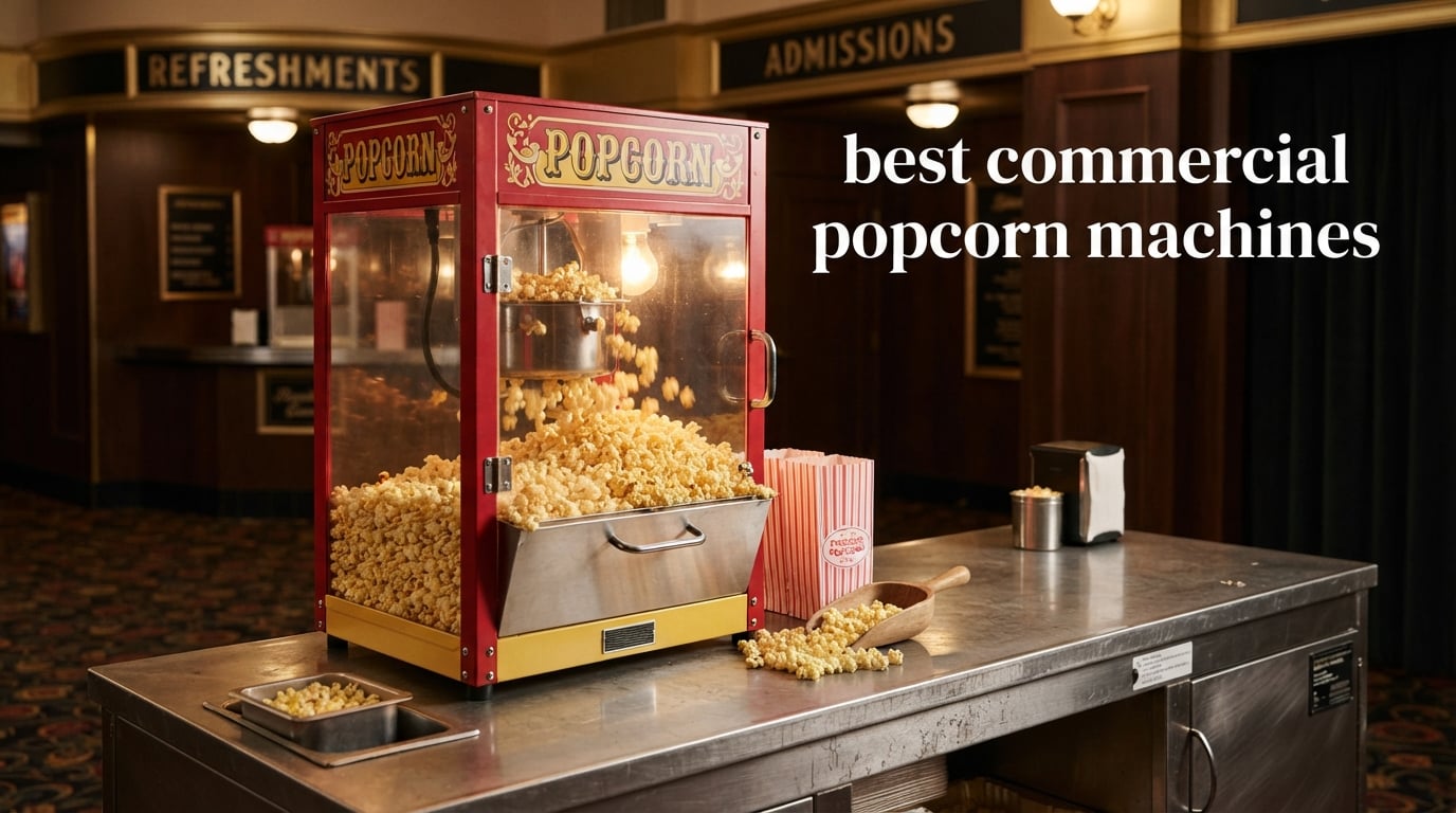 best commercial popcorn machines