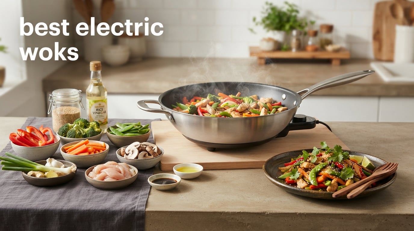 best electric woks
