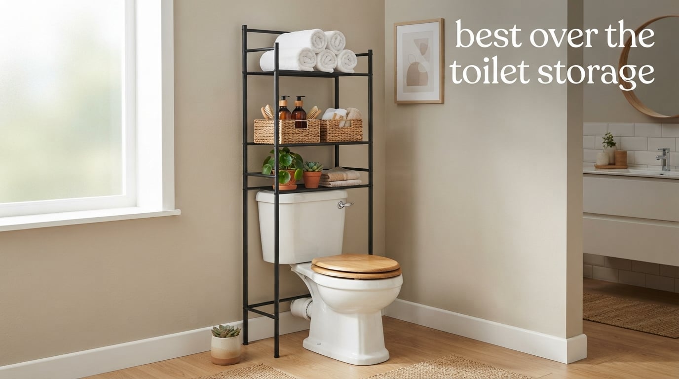 best over the toilet storage