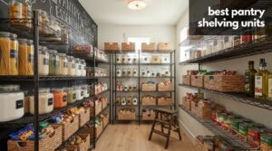best pantry shelving units