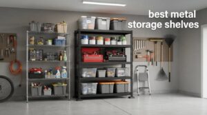 best metal storage shelves