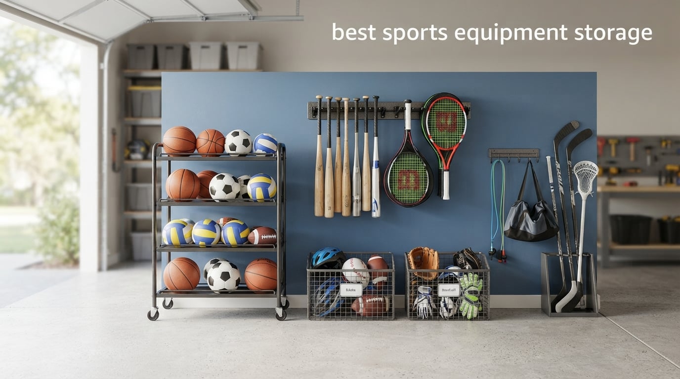best sports equipment storage