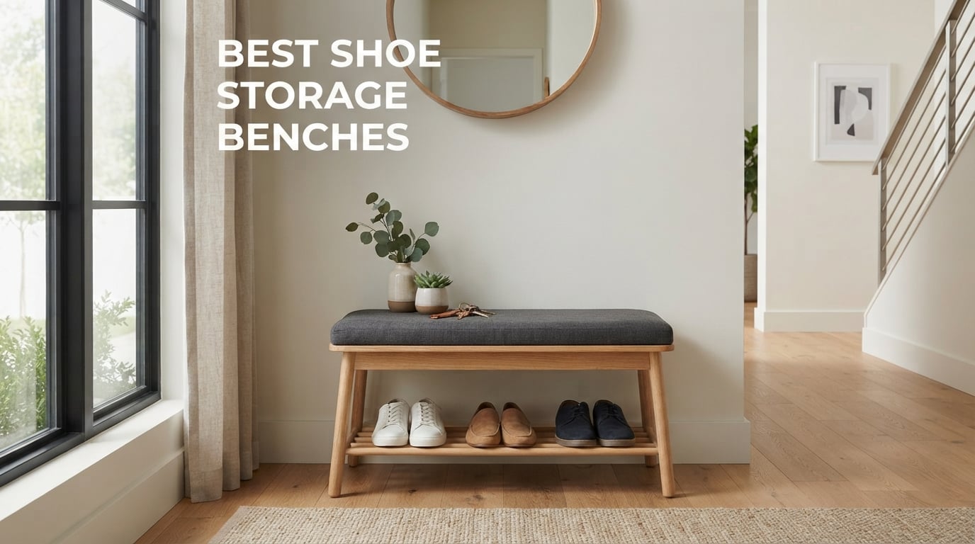 best shoe storage benches