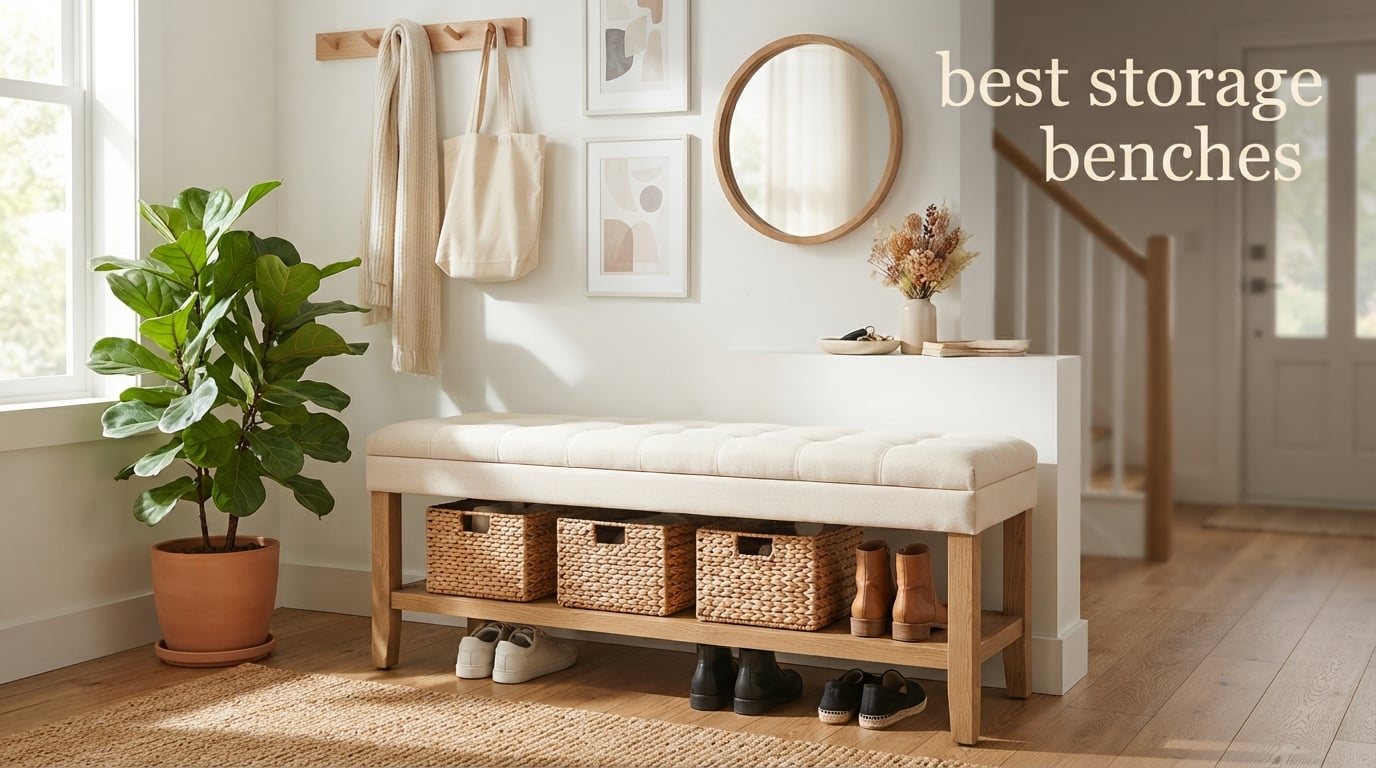 best storage benches