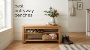 best entryway benches