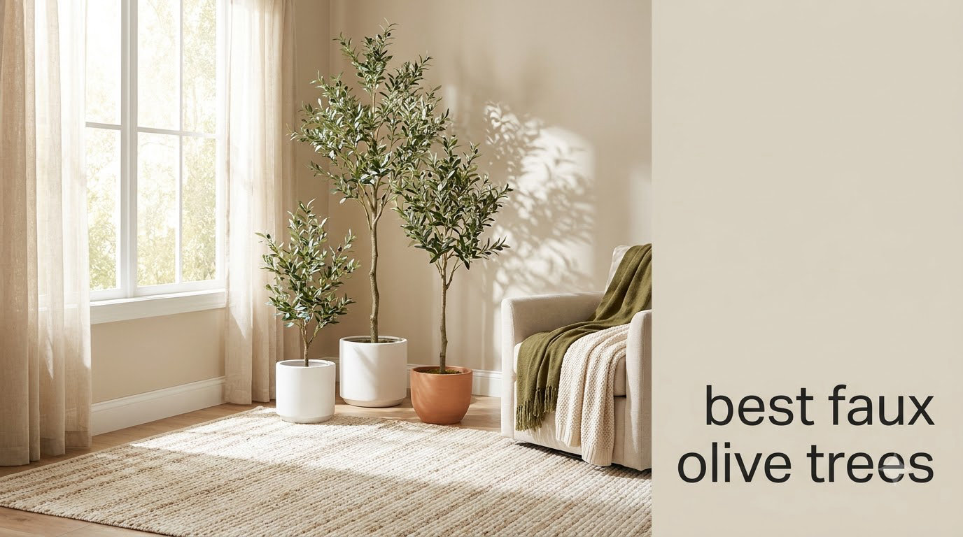 best faux olive trees