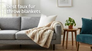 best faux fur throw blankets