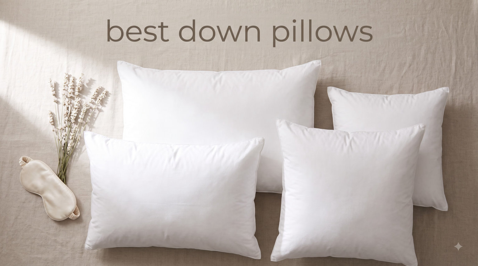 best down pillows