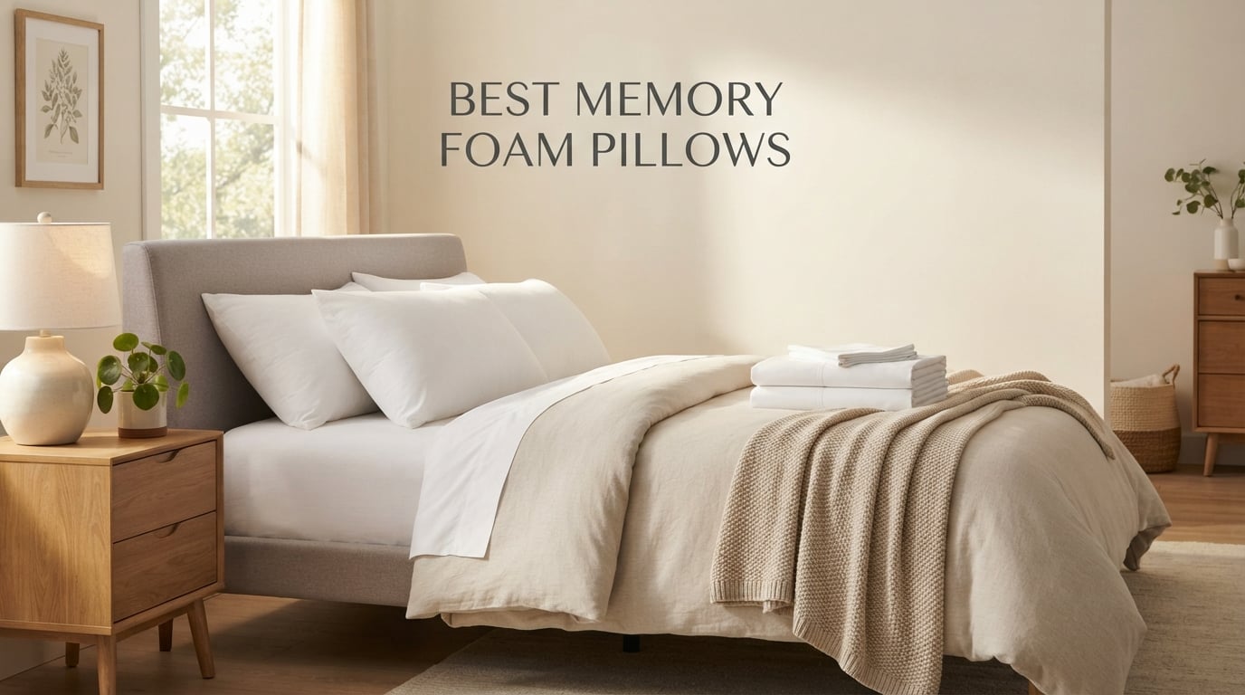 best memory foam pillows