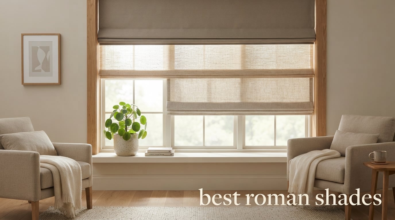 best roman shades
