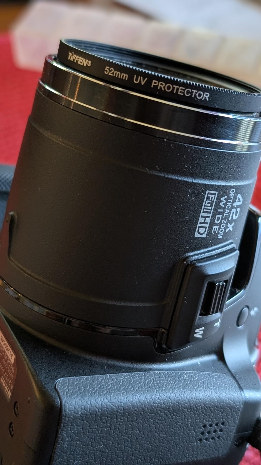 Tiffen 49mm UV Protector Filter 49mm Lens Filter Impact & Scratch Resistant | Scratch Resistant, Reduces the Bluish cast of Daylight, Camera Lens Ultra Slim Lens Clear Optical Glass customer photo 2