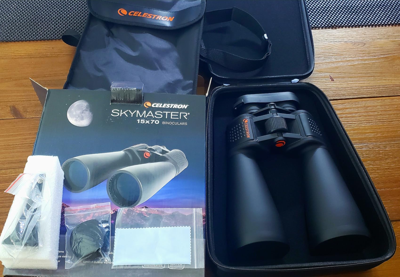 Celestron SkyMaster 15x70 Astronomy Binoculars for Stargazing and Deep-Sky customer photo 1
