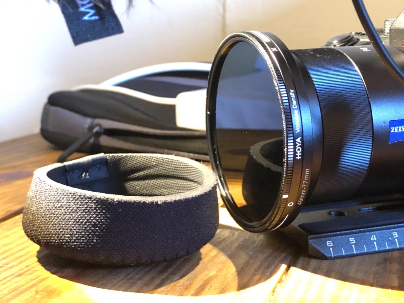 OP/Tech USA Hood Hat - Universal Lens Cap for DSLR & Digital Cameras | Neoprene Camera Lens Hood, Soft Cap for Camera Lens & Protection - Small (Black) - Made in USA customer photo 2