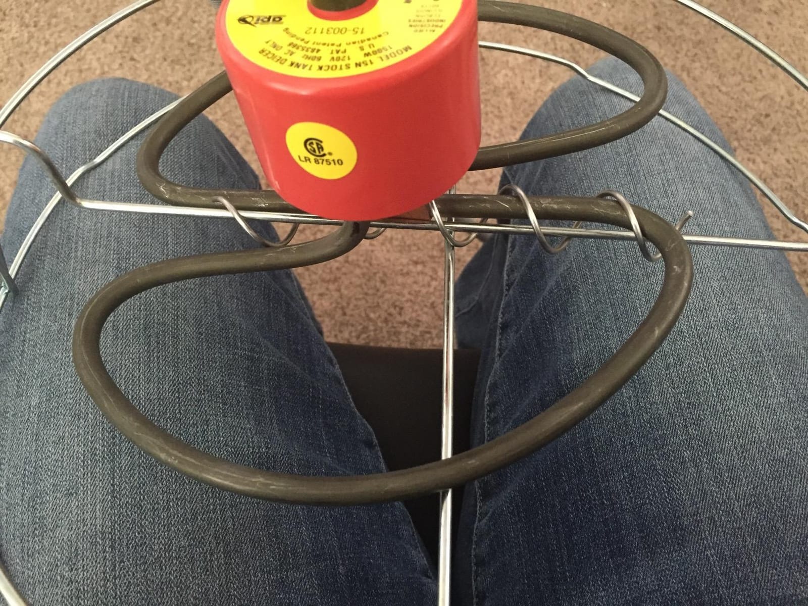 Allied Precision 15N 1500-Watt Sinking Tank Heater with Guard customer photo 2