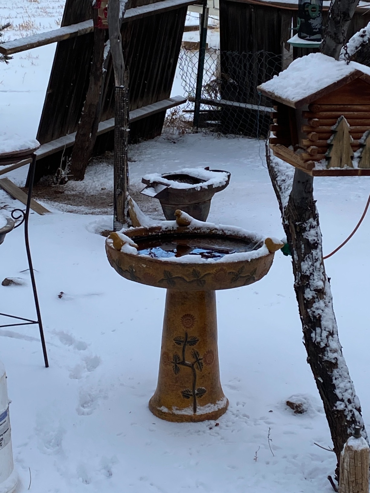 K&H Bird Bath Heater, Super Ice Eliminator, Safety Listed, Natural Rock 80W customer photo 1