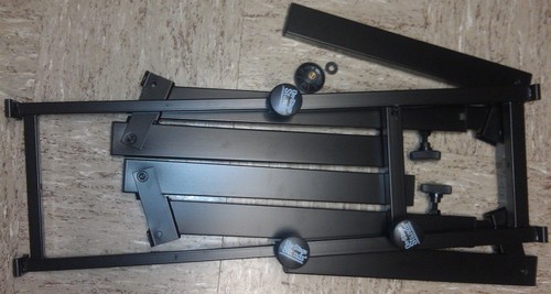 OnStage On-Stage KS7350 Pro Heavy-Duty Folding-Z Keyboard Stand, Black customer photo 1