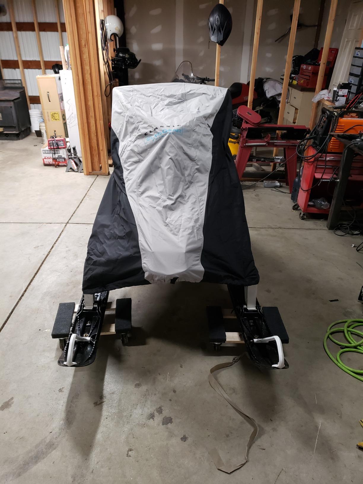 Classic Accessories Deluxe Snowmobile Travel Cover, Fits Snowmobiles 101