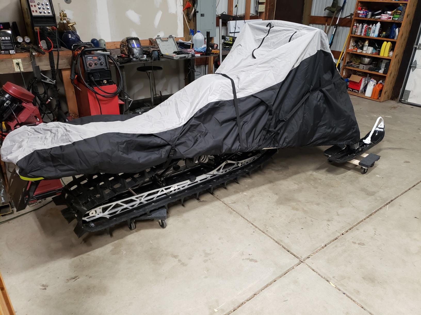 Classic Accessories Deluxe Snowmobile Travel Cover, Fits Snowmobiles 101