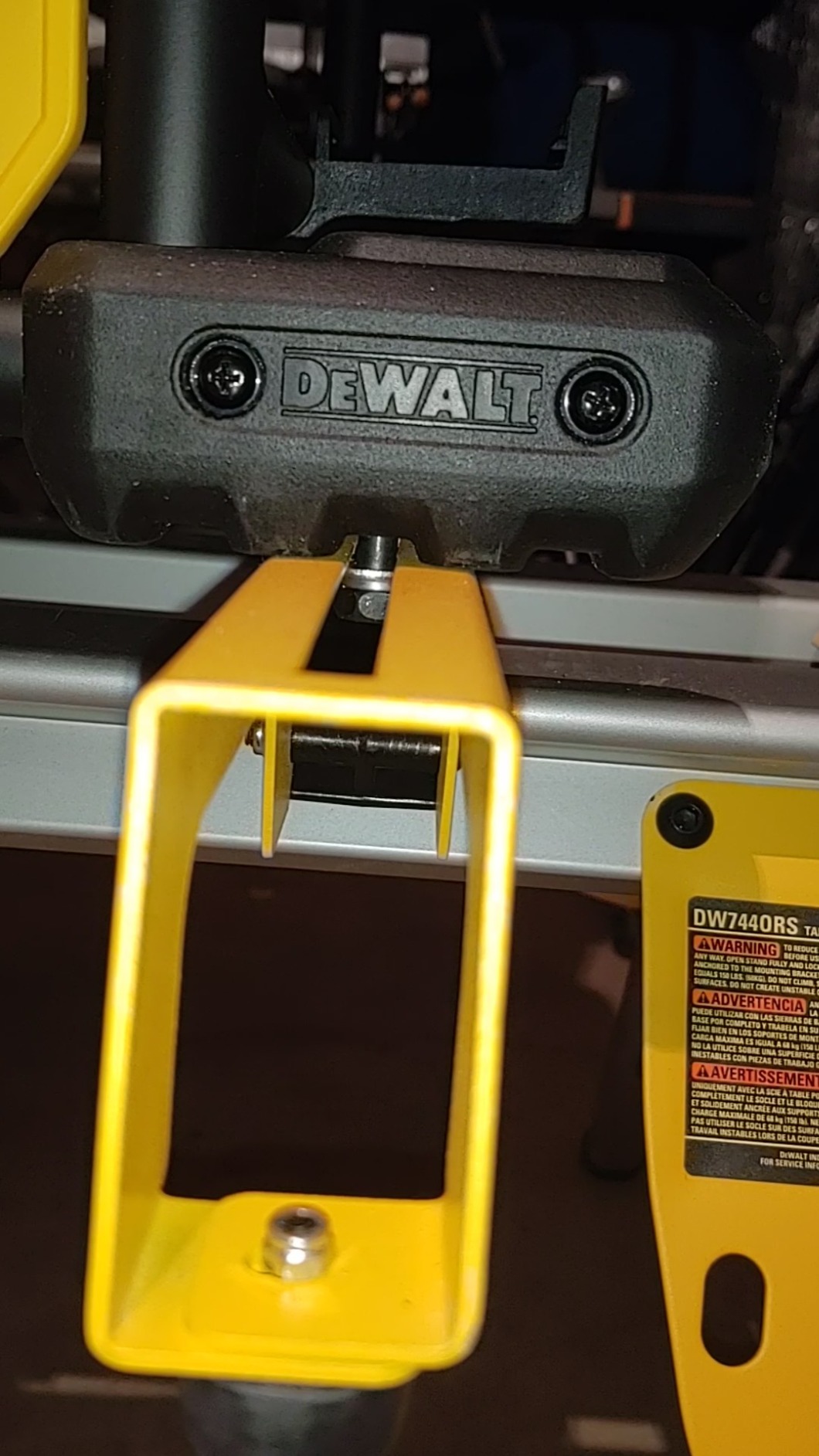 DEWALT Table Saw Stand, Rolling Stand, Collapsible and Portable, Lightweight and Compact (DW7440RS) customer photo 2