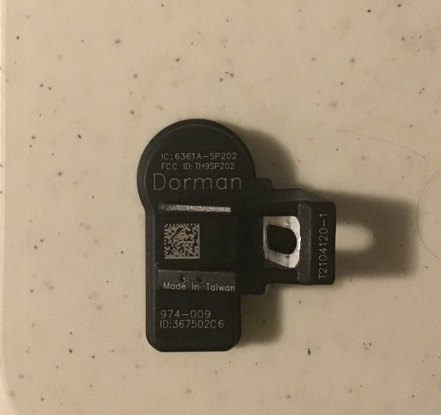 Dorman 974-009 Tire Pressure Monitoring System (TPMS) Sensor | Fits Select Models customer photo 1