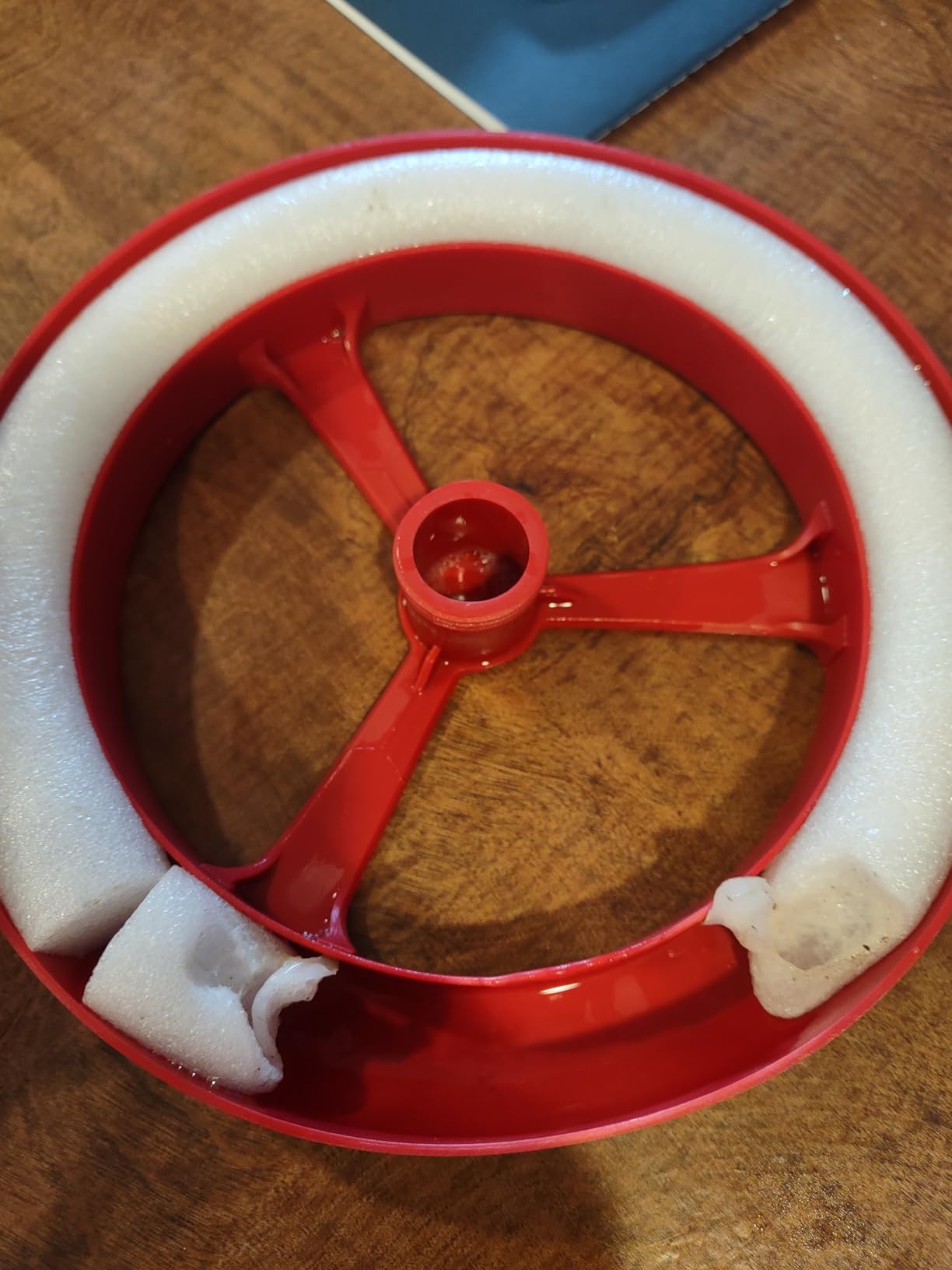 K&H Pet Products Stock Tank & Pond Heater, Ultimate Stock Tank Deicer w/ Cord Clip, Water Trough Heater for Horses, Cattle and Livestock, Full Cage, Floating, Submersible, Safety Listed - Red 500W customer photo 1