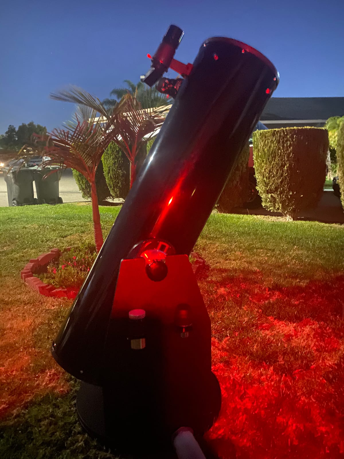 Zhumell – 10-inch Dobsonian Reflector Telescope – Large Aperture for Crisp, Bright Images – Solid Base Construction with Handle for Easy Transport – Ideal Astronomical Telescope customer photo 2