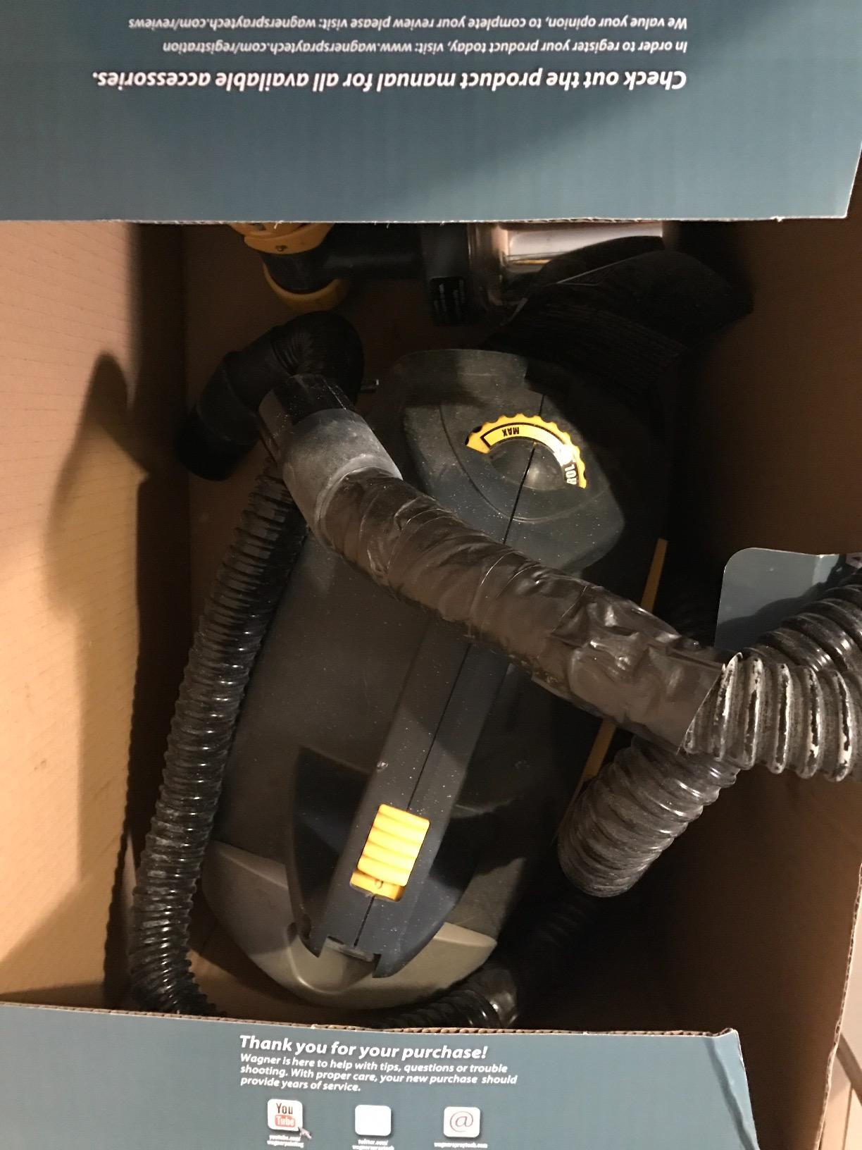 Wagner Spraytech Control Spray Max Electric Corded HVLP Paint Sprayer customer photo 1