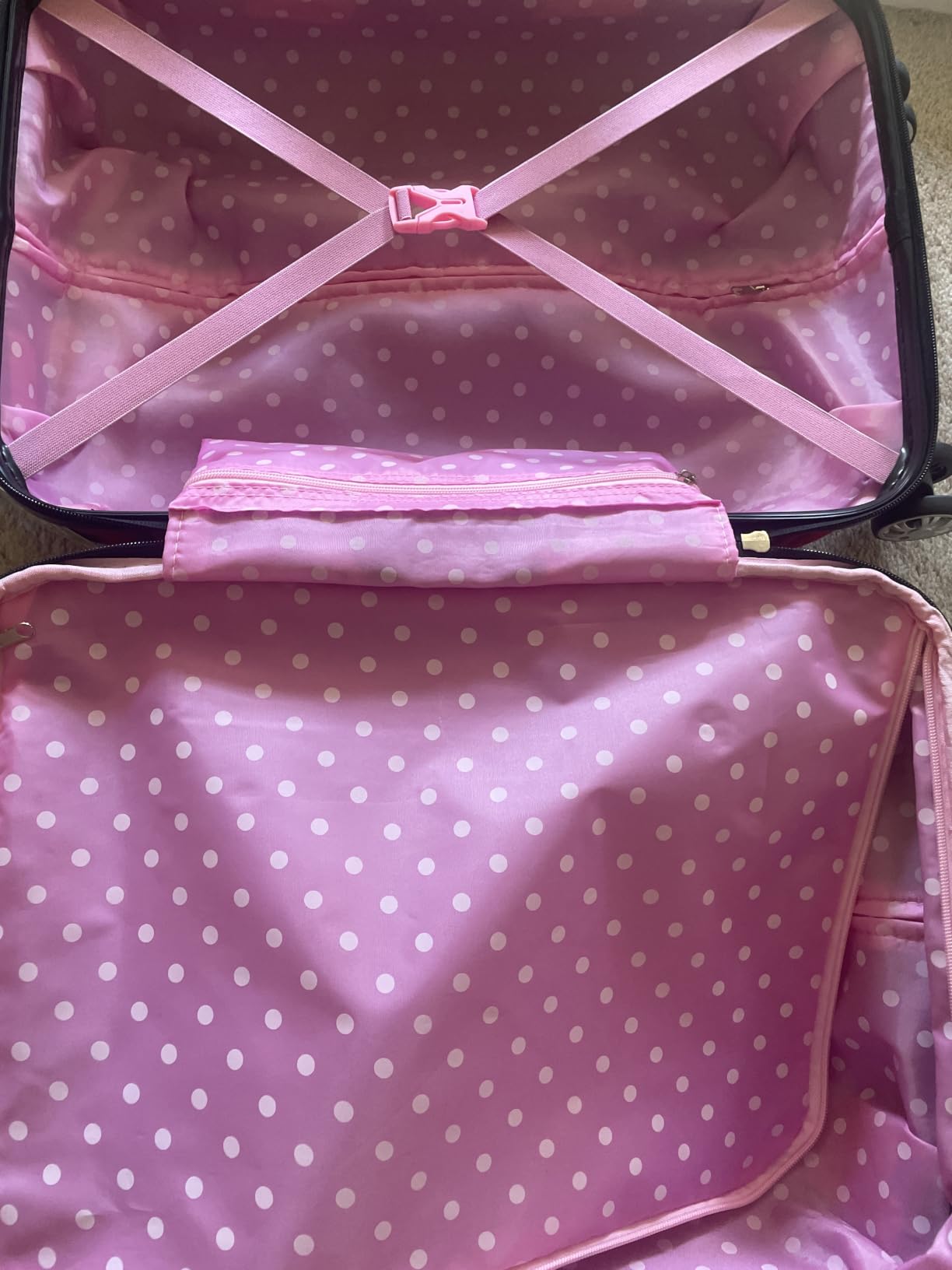 Rockland Melbourne Hardside 3 Piece Expandable Spinner Wheel Luggage Set, (20