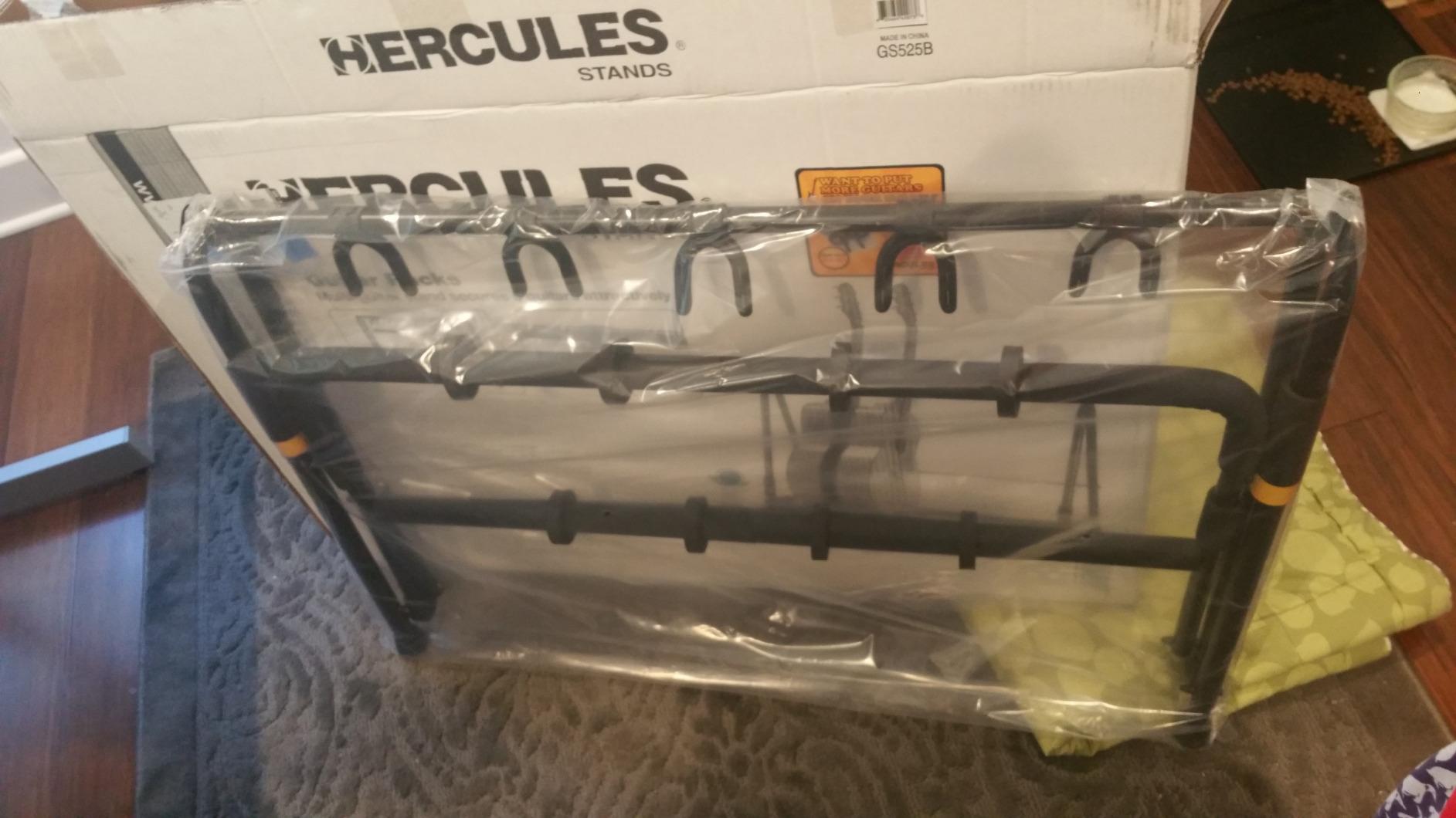 Hercules Stands GS525B 5 Space Guitar Rack customer photo 2