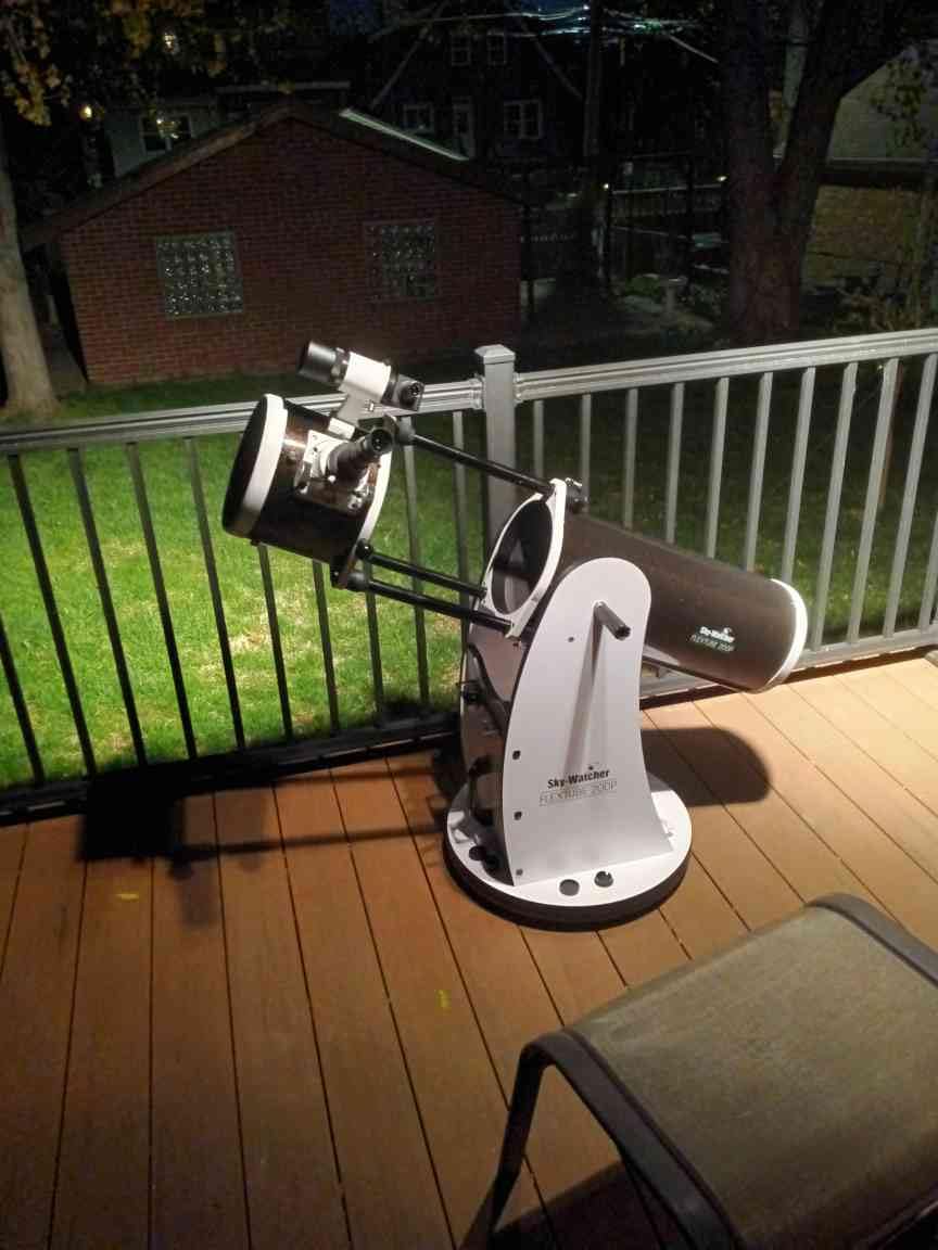 Sky-Watcher Flextube 250 Dobsonian 10-inch Collapsible Large Aperture Telescope – Portable, Easy to Use, Perfect for Beginners, White/Black (S11720) customer photo 2