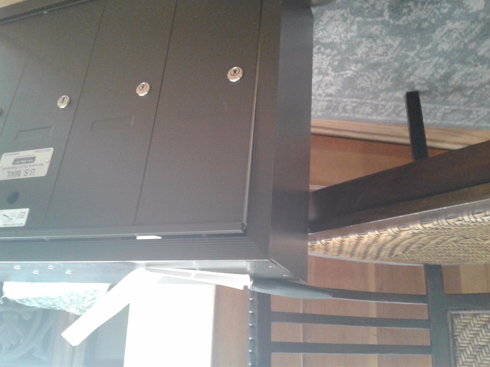 Salsbury Industries Mailbox, Aluminum, Powder Coated, 4 Doors, Surface, 3504ASU - 1 Each customer photo 2