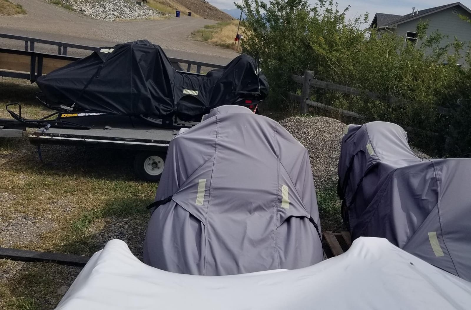 Budge Sportsman Trailerable Snowmobile Cover, Heavy-Duty Waterproof Polyester, Fits Snowmobiles up to 145