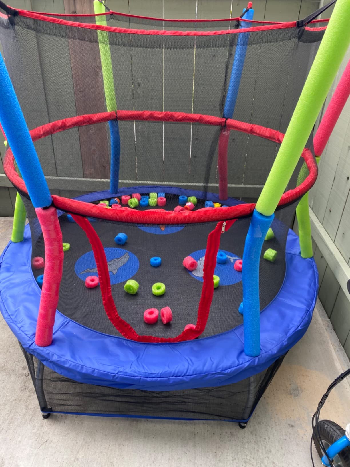 Skywalker Trampolines Mini Trampoline with Enclosure Net customer photo 2