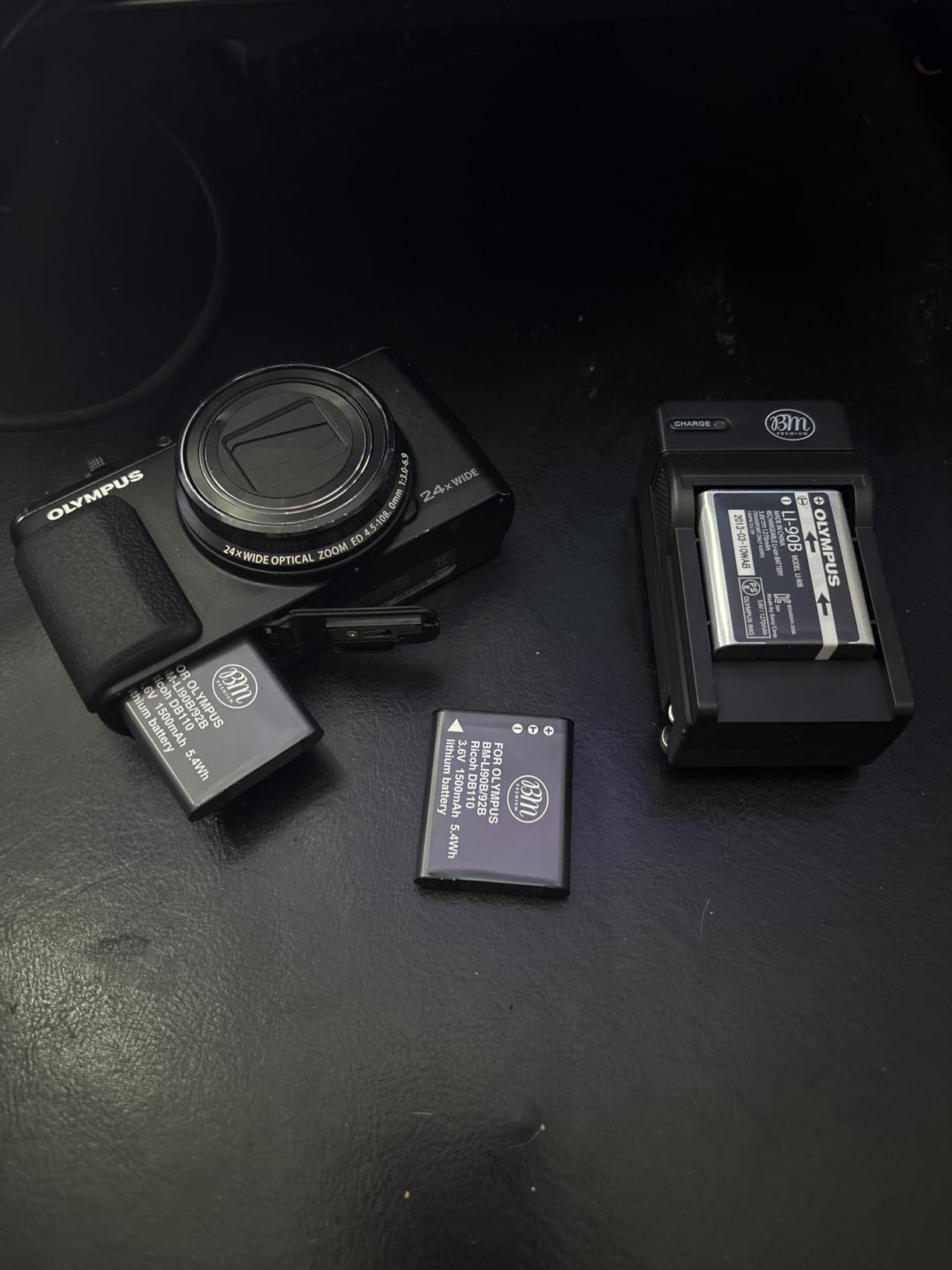 BM 2 LI-90B, LI-92B Batteries and Charger for Olympus Tough TG-7, TG-6, TG-5, TG-Tracker, TG-1, TG-2, TG-3, TG-4, SH-1, SH-2, SH-50, SH-60, XZ-2, SP100 IHS Cameras customer photo 1