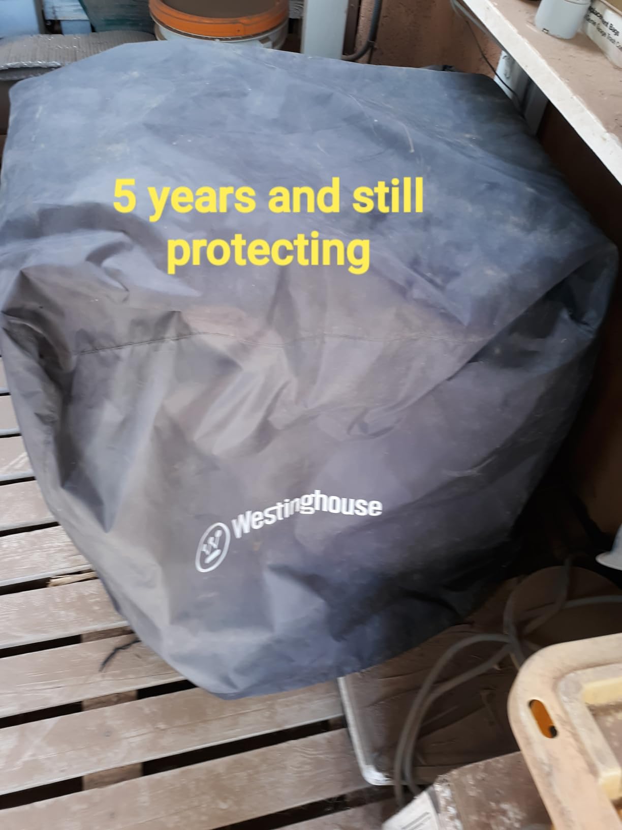 Westinghouse Outdoor Power Equipment WGen Generator Cover - Universal Fit For Portable Generators Up to 9500 Rated Watts customer photo 1