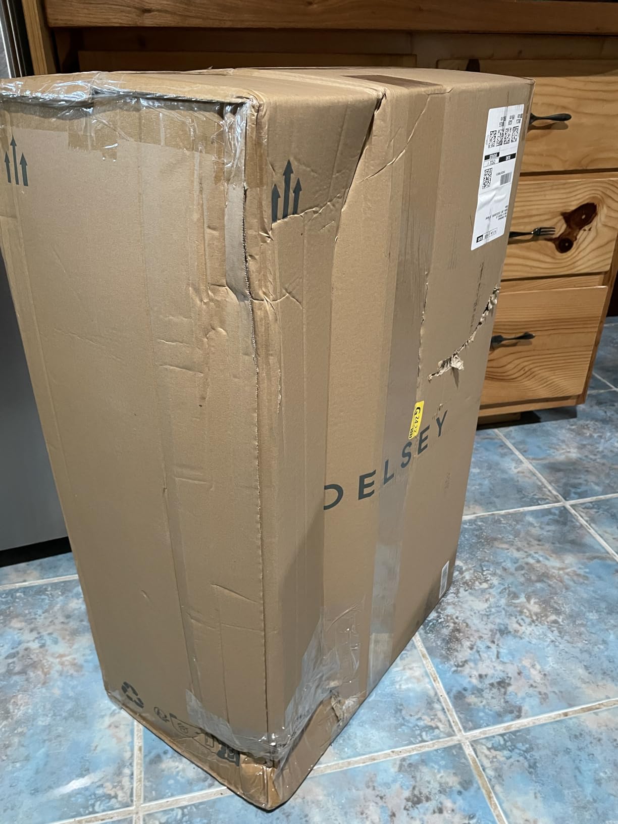 DELSEY PARIS Helium Aero Hardside Expandable Luggage with Spinner Wheels, Titanium, Checked-Large 28 Inch customer photo 1