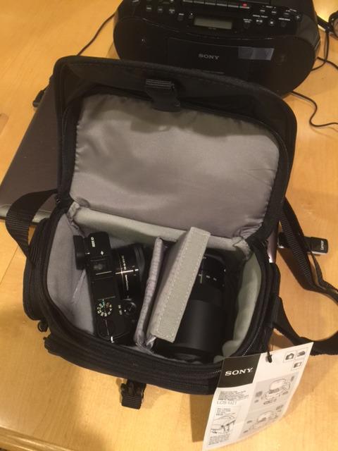 Sony LCSU21 Soft Carrying Case for Cyber-Shot and Alpha NEX Cameras (Black) customer photo 1
