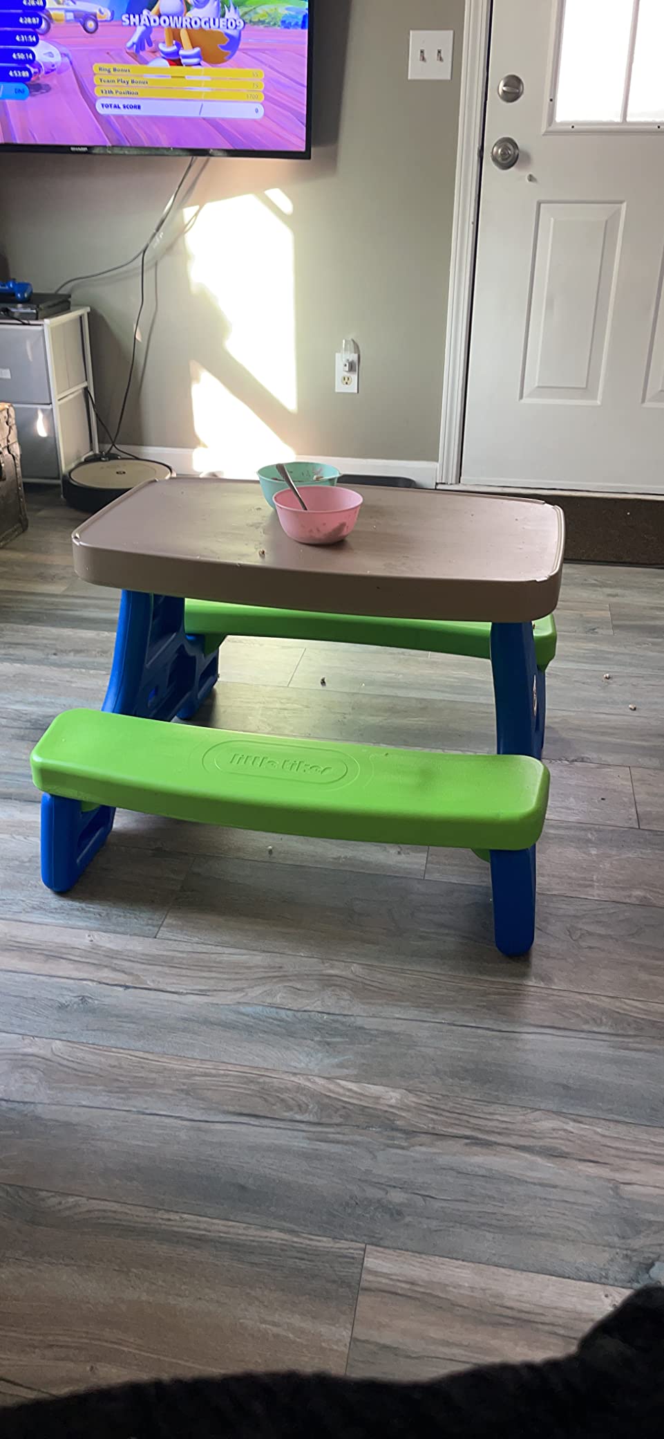 Little Tikes Easy Store Jr. Play Table (Amazon Exclusive), Ages 18 Months to 5 Years customer photo 1
