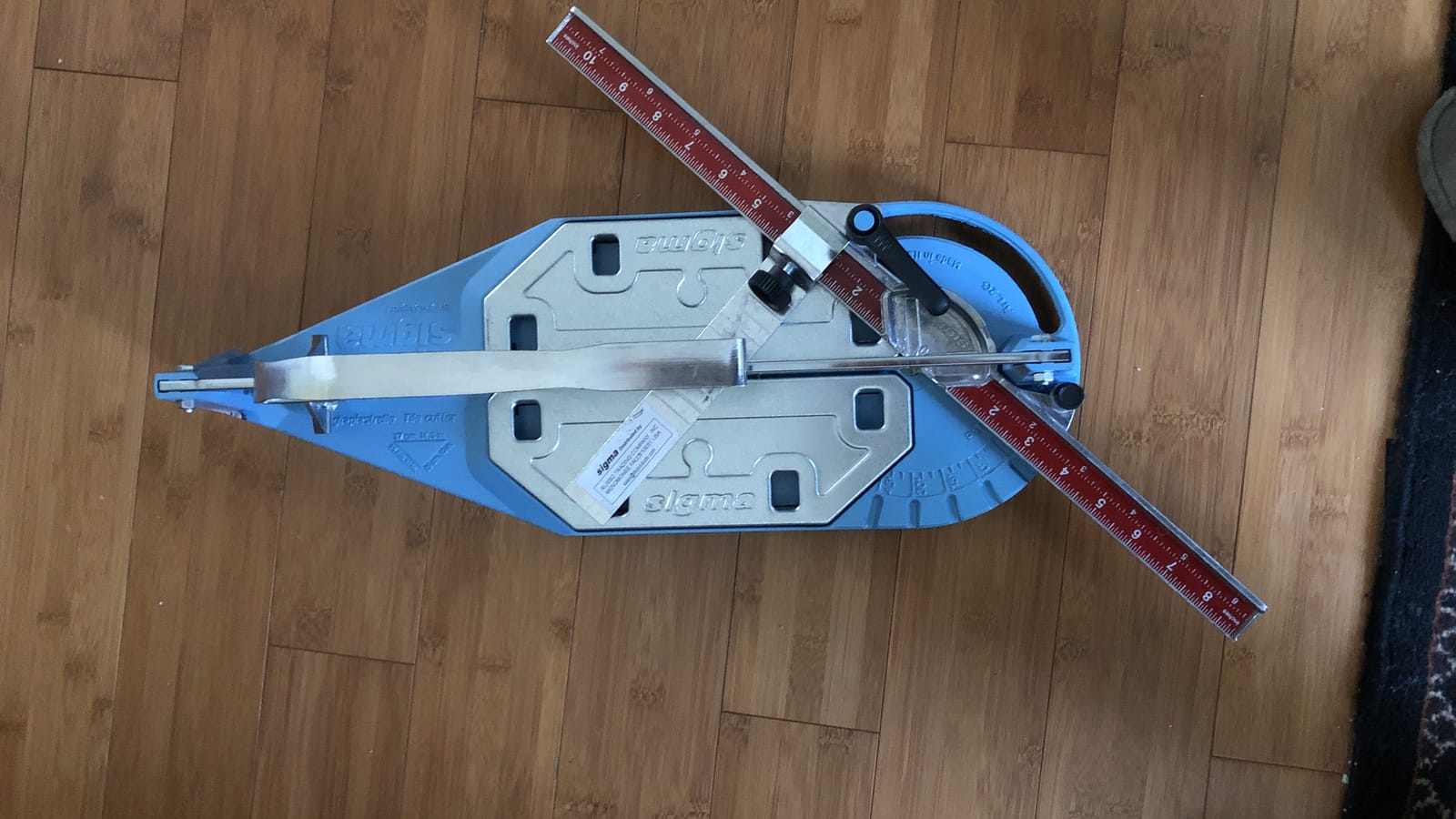 Sigma 2G 37cm Metric Tile Cutter customer photo 2