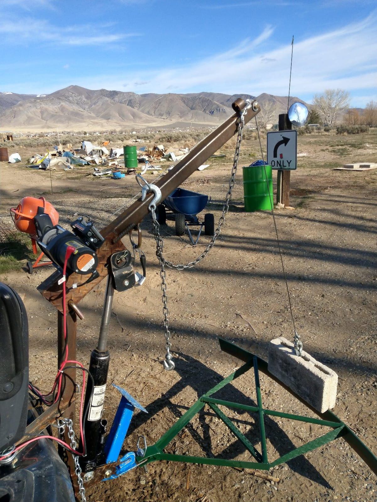 Champion Power Equipment 2000-lb. ATV/UTV Winch Kit customer photo 2