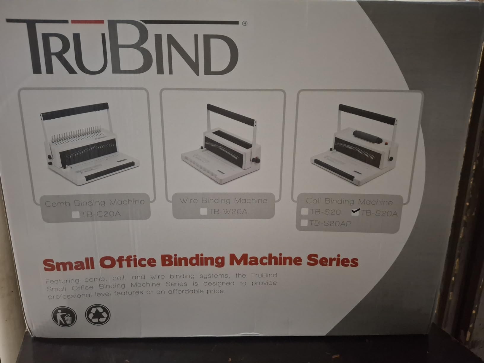 Coil Binding Machine with Electric Coil Inserter and Adjustable Side Margin | 20 Sheet Punch Capacity | Bind up to 440 Sheets | 46 Fully Disengageable Dies | 4:1 Pitch | 2-Year Warranty customer photo 1
