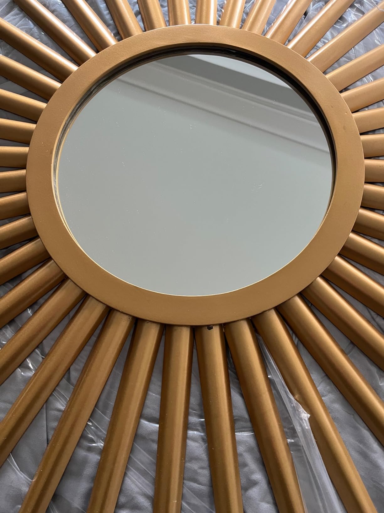 Safavieh Home Collection Sun Flair Mirror, Gold customer photo 2
